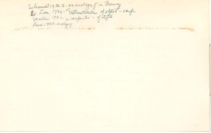 index card