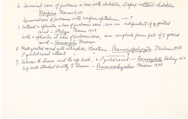 index card