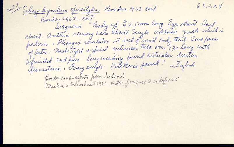 index card