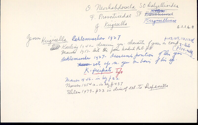 index card