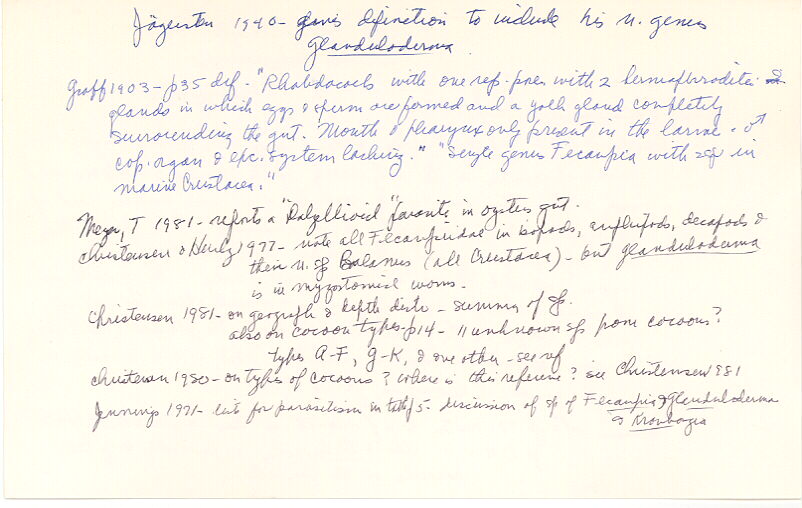 index card