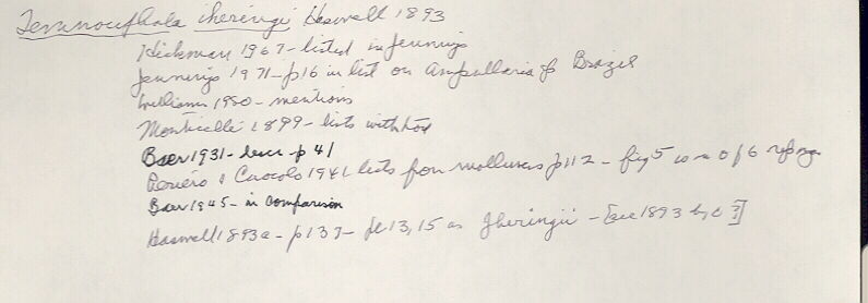 index card
